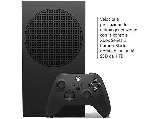 Microsoft Xbox Series S - 1 TB - Black Carbon